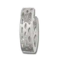 SilberDream Creole Muster Dots 925 Sterling Silber Ohrring SDO3375