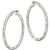 SilberDream Creole Orient 4cm 925 Sterling Silber Damen Ohrring SDO67374