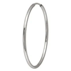 SilberDream Creole Oval 40mm Ohrring 925 Sterling Silber SDO092
