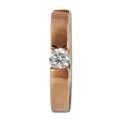 SilberDream Creole rose vergoldet Zirkonia Ohrring 925 Silber Schmuck SDO0037WE