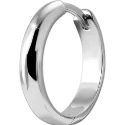 SilberDream Creole Round glanz 1,8cm 925 Sterling Silber Damen Ohrringe SDO4431J