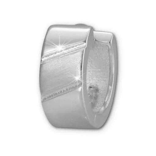 SilberDream Creole Schliff 925 Sterling Silber Ohrring SDO387J