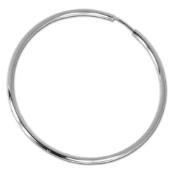 SilberDream Creole Simply 60mm Ohrring 925 Silber Echtschmuck SDO072