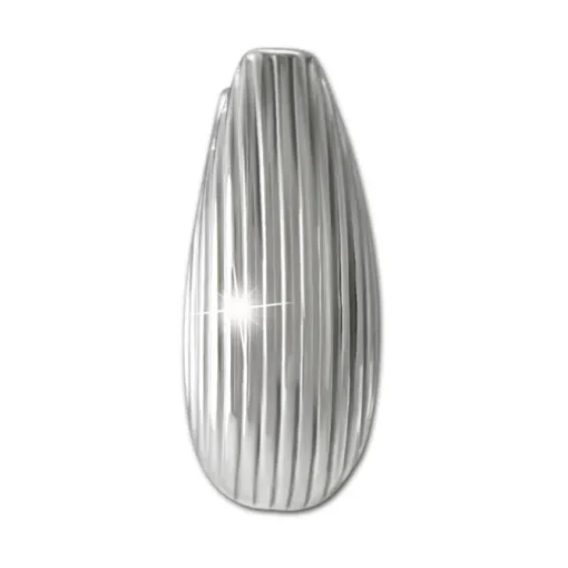 SilberDream Creole Stripe 925 Sterling Silber Damen Ohrringe SDO4456J