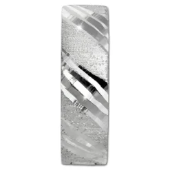 SilberDream Creole Stripe 925er Sterling Silber Damen Ohrringe SDO4419J