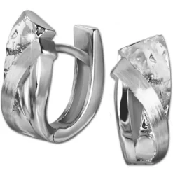 SilberDream Creole Triple 925er Sterling Silber Damen SDO4404O