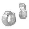 SilberDream Creole Welle Zirkonia weiß 925er Silber Damen SDO395W