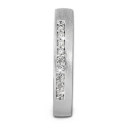SilberDream Creole Zirkonia weiß 925 Sterling Silber Damen Ohrring SDO379W