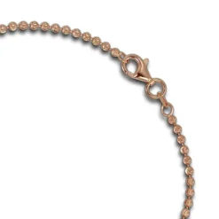 SilberDream Damen Armband Kugel 19cm rosevergoldet 925 Sterling Silber SDA2549E