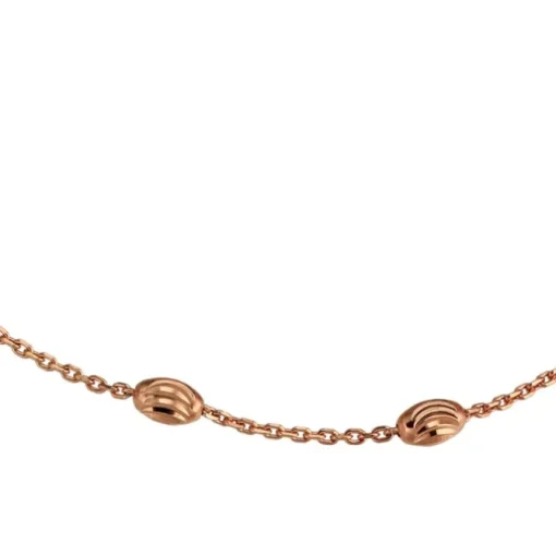 SilberDream Damen Armband Ankerkette 19,5cm Silber rosevergoldet Trend SDA2389E