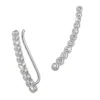 SilberDream Ear Cuff 11 kleine Zirkonias Ohrringe Ohrklemme 925 Silber GSO413W