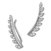 SilberDream Ear Cuff Blätter Ohrringe Ohrklemme 925 Sterling Silber GSO456W