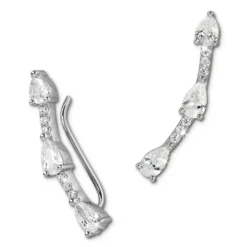 SilberDream Ear Cuff Drops Ohrringe Ohrklemme 925 Sterling Silber GSO459W