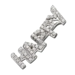 SilberDream Ear Cuff HAPPY Ohrring Ohrklemme 925 Sterling Silber GSO502W