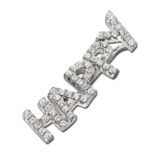 SilberDream Ear Cuff HAPPY Ohrring Ohrklemme 925 Sterling Silber GSO502W