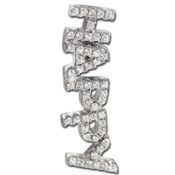 SilberDream Ear Cuff HAPPY Ohrring Ohrklemme 925 Sterling Silber GSO502W