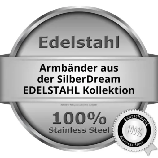 SilberDream Edelstahl golden Lederarmband braun Bolo-Armband LAP514B