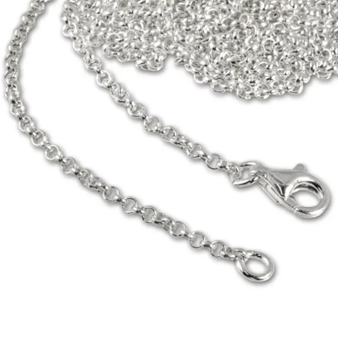 SilberDream 925er Silber Charm Kette Halskette 55cm FC002955-1