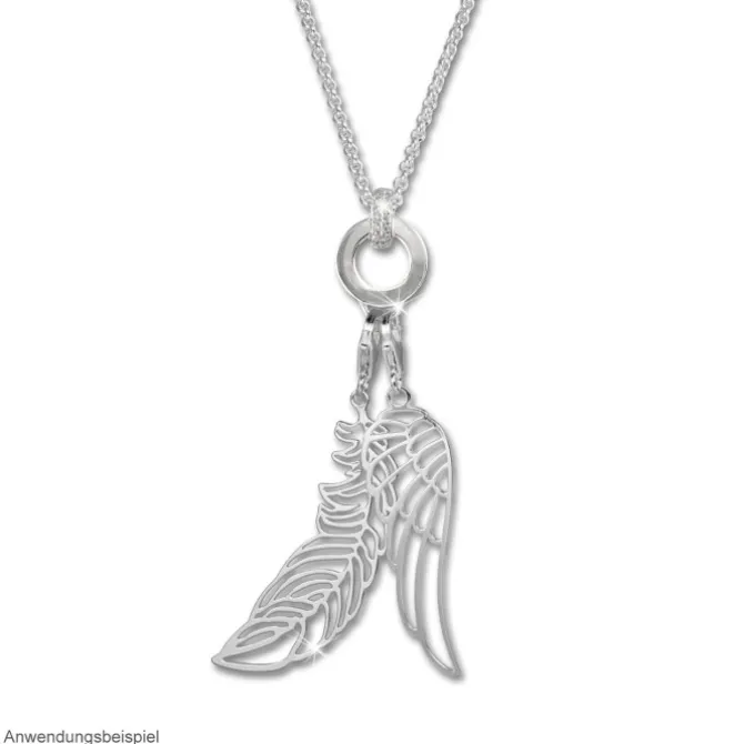 SilberDream 925er Silber Charm Kette Halskette 55cm FC002955-1