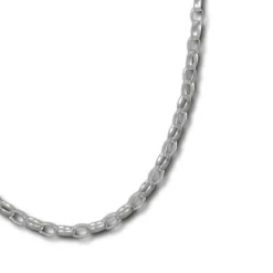 SilberDream Erbskette oval 925er Silber Halskette 70cm Kette SDK20970