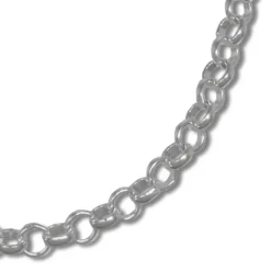 SilberDream Erbskette rund 925er Silber Halskette 45cm Kette SDK20845