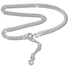SilberDream Fußkette 3er Kugelkette 24cm 925 Silber SDF012