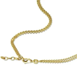 SilberDream Fußkette Fantasie 925 Silber vergoldet Damen 26cm + 2cm SDFK0046Y