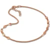 SilberDream Fußkette Plättchen vergoldet 27cm 925 Sterling Silber SDF2184E