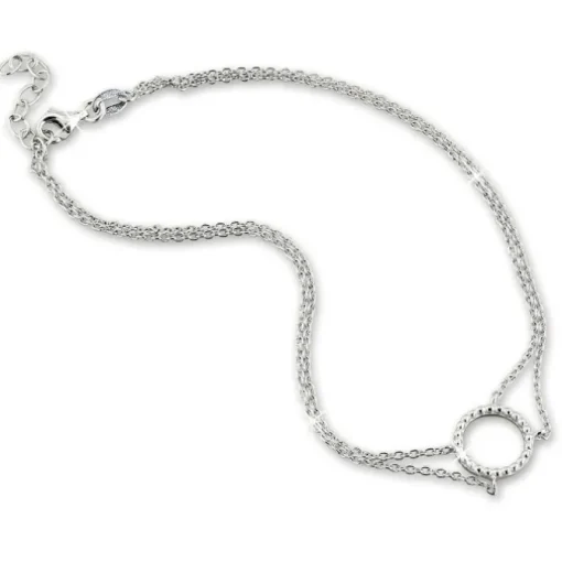 SilberDream Fußkette Ring 25cm 925 Sterling Silber SDF5065J
