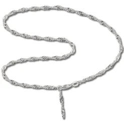 SilberDream Fußkette Singapur 25cm 925 Sterling Silber SDF014