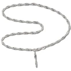SilberDream Fußkette Singapur 27cm 925 Sterling Silber SDF024