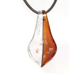 SilberDream Glas-Anhänger + Band -Bareteri- MXK59