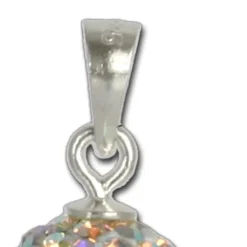 SilberDream Glitzer Anhänger Silber Zirkonias weiß GSH102