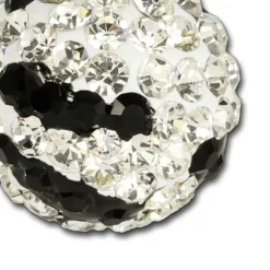 SilberDream Glitzer Anhänger Kugel Zirkonia Kristalle Silber GSH302