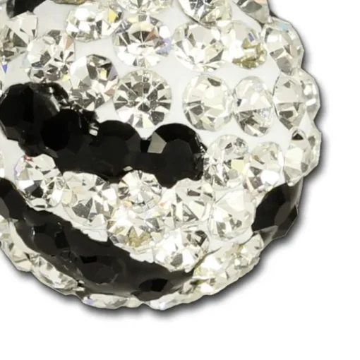 SilberDream Glitzer Anhänger Kugel Zirkonia Kristalle Silber GSH302