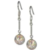 SilberDream Glitzer Ohrhänger 925 Zirkonias weiß GSO101
