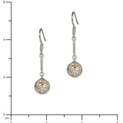 SilberDream Glitzer Ohrhänger 925 Zirkonias weiß GSO101