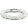 SilberDream Glitzerarmband Minikristalle weiß 20cm Armband Damen SDA050W0