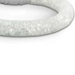SilberDream Glitzerarmband Minikristalle weiß 20cm Armband Damen SDA050W0