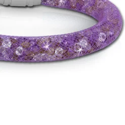 SilberDream Glitzerarmband Minikristalle farbig 18cm Armband Damen SDA050F9