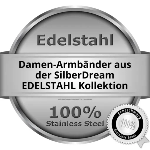 SilberDream Glitzerarmband Minikristalle flieder Doppelarmband Damen SDA051V0