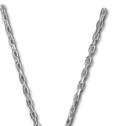 SilberDream Halskette mit Anhänger Herz Zirkonia 44,5cm 925er Silber SDK4986W