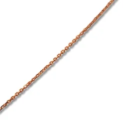 SilberDream Halskette mit Anhänger Creole, 41,5cm 925er rosevergoldet SDK27742E