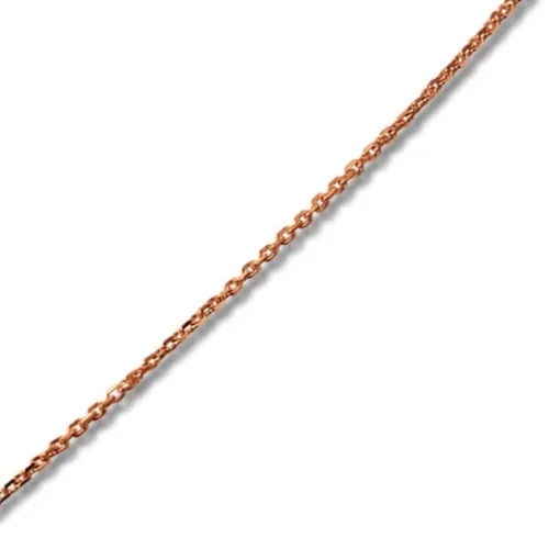 SilberDream Halskette mit Anhänger Creole, 41,5cm 925er rosevergoldet SDK27742E