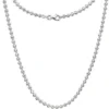 SilberDream Halskette Moon 925er Silber 45cm Kette SDK30245J
