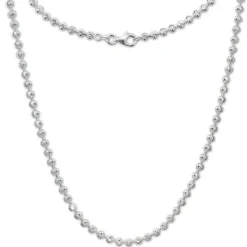 SilberDream Halskette Moon 925er Silber 45cm Kette SDK30245J