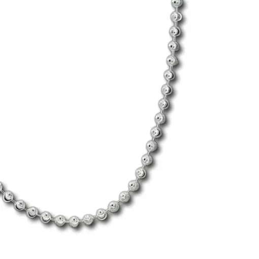 SilberDream Halskette Moon 925er Silber 45cm Kette SDK30245J