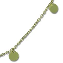 SilberDream Halskette Orient 925er Sterling Silber vergoldet Kette SDK29538Y