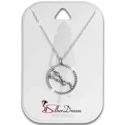 SilberDream Halskette Sternzeichen Stier 925 Silber 45cm Damen Kette SDK8505W