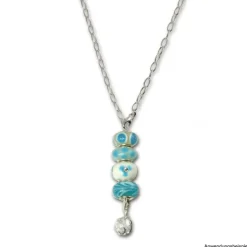 SilberDream Halskette Sterling Silber Bettelarmband 70cm FC0324